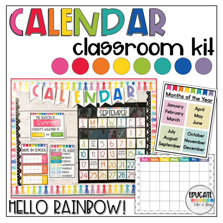 classroom calendar