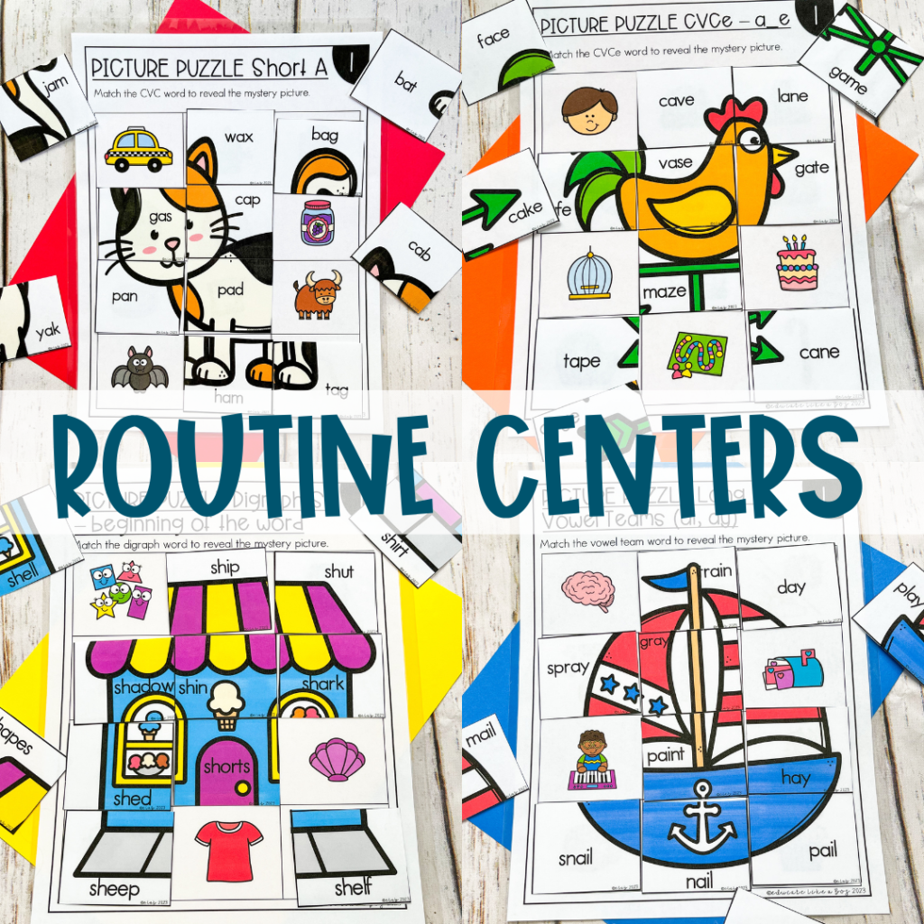 Routine centers image